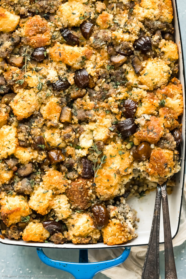 Roasted Chestnut Stuffing Recipe - No Spoon Necessary