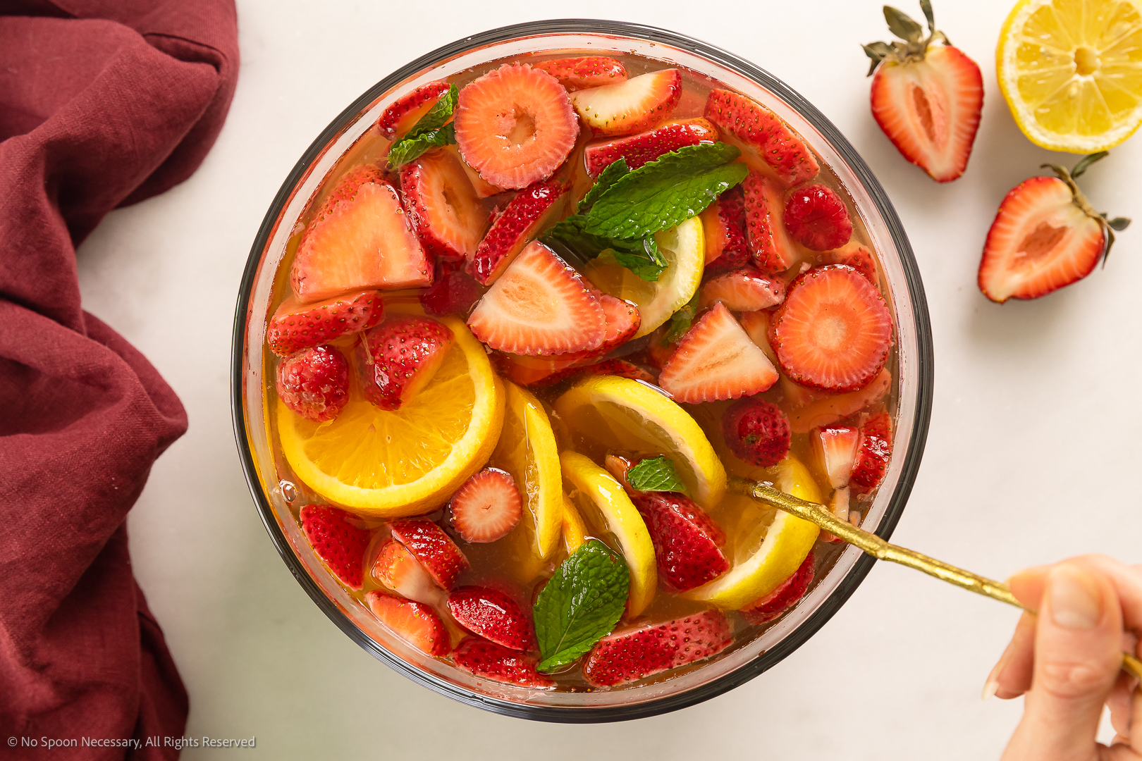 Strawberry Orange Sangria Recipe - Quiche My Grits