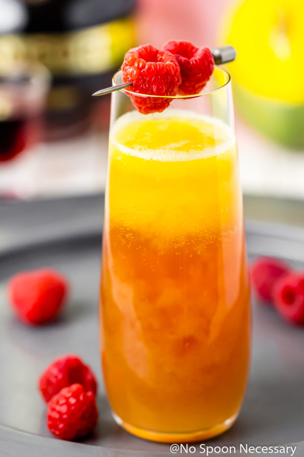Mimosa with Champagne Cocktail - No Spoon Necessary