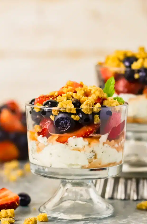 Mini Fruit and Yogurt Parfaits — Let's Dish Recipes