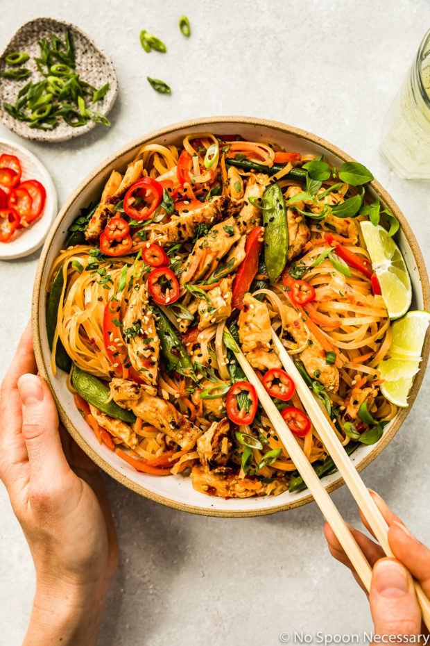 Thai Spicy Chili Chicken & Noodles - No Spoon Necessary