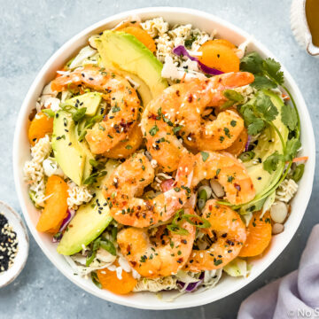 Shrimp Ramen Salad - No Spoon Necessary