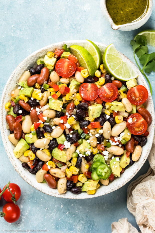 Mexican Bean Salad Recipe - No Spoon Necessary