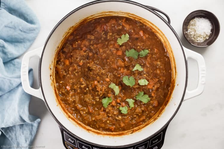 Texas No Bean Chili Recipe - No Spoon Necessary