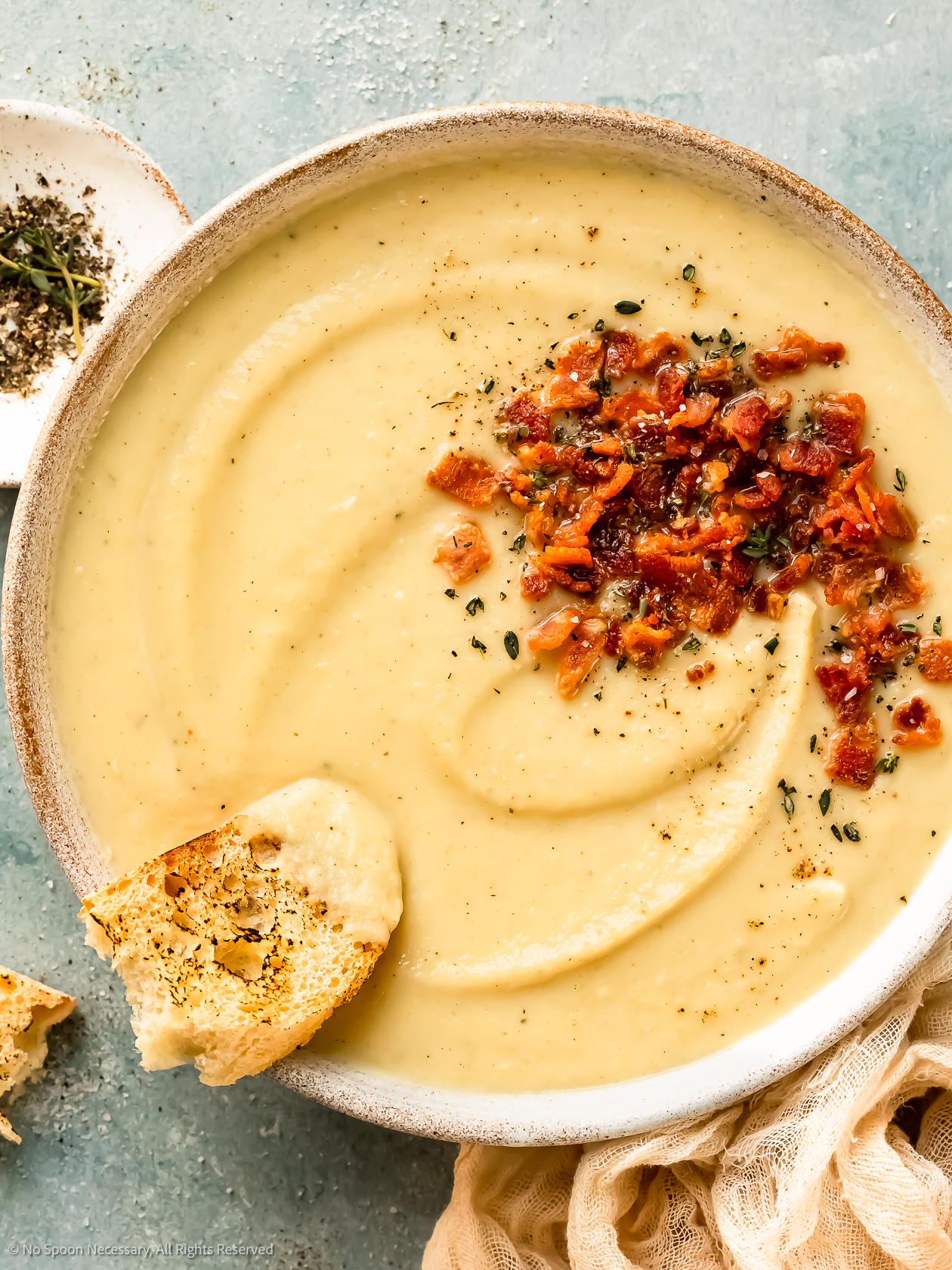 Creamy Parsnip Soup (One Pot Recipe!) - No Spoon Necessary