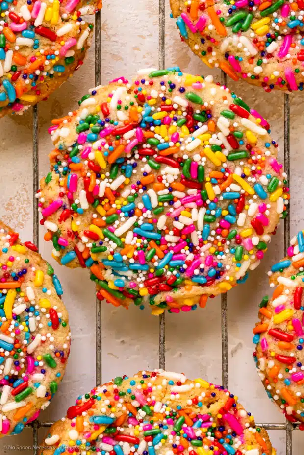 Confetti Sprinkle Cookies – Modern Honey