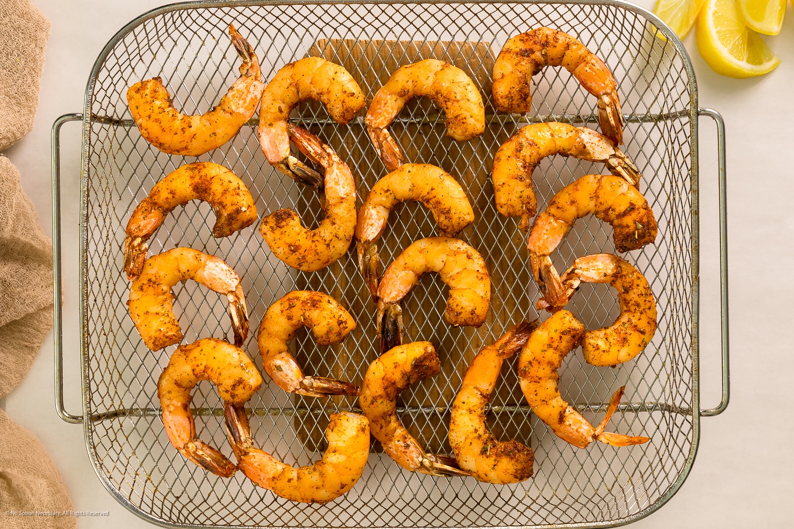 Air Fryer Old Bay Shrimp - The Six Figure Dish