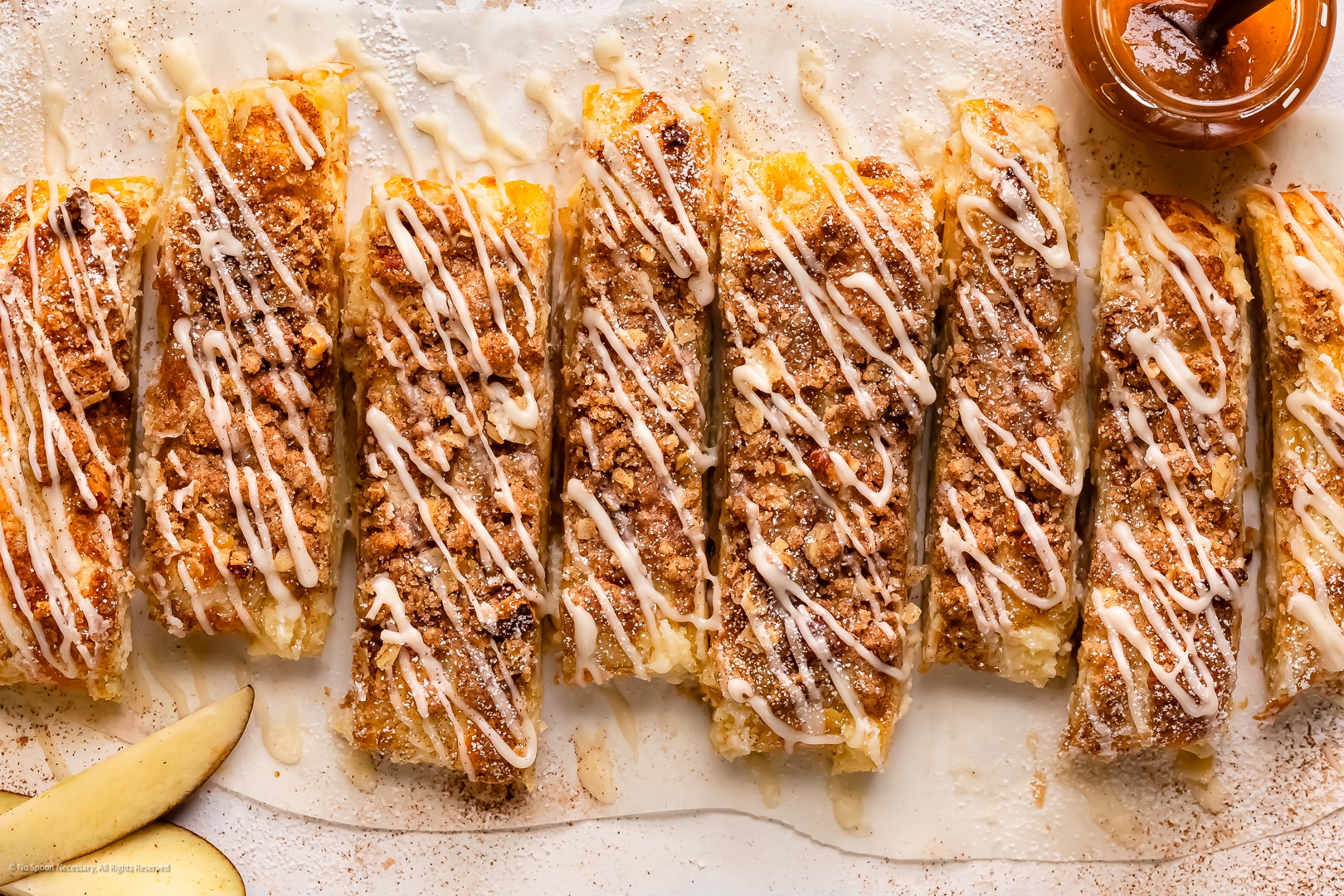 Nutella, Peanut Butter and Banana stuffed Breakfast Braid - Two in
