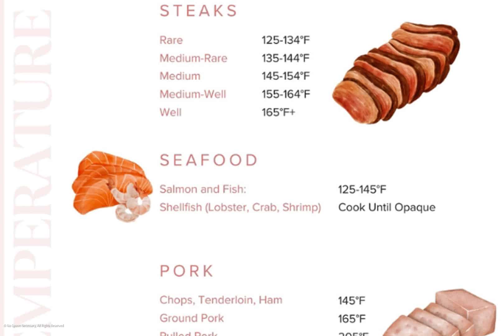 Meat Temperature Guide: Master the Art of Cooking Meats - No Spoon Necessary